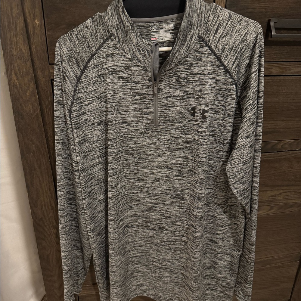 Under Armour Gray Quarter-Zip Pullover